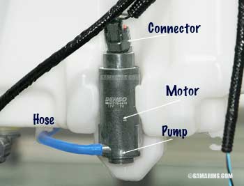 Windshield washer pump