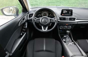 2018 Mazda 3 interior