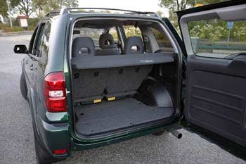 Toyota RAV4 cargo area