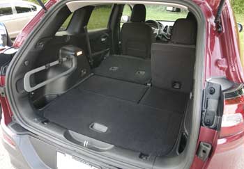 Jeep Cherokee cargo area