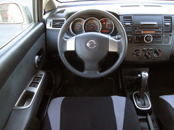 Nissan Versa interior